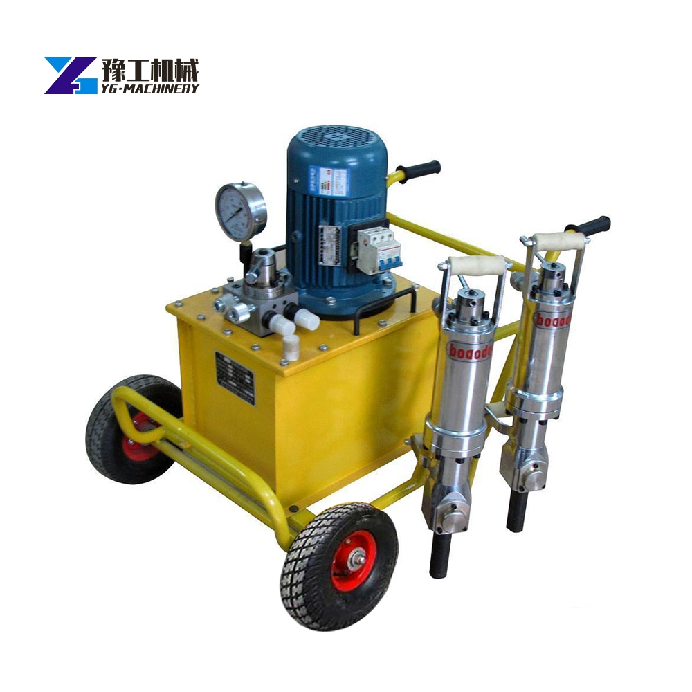 Hydraulic Stone Splitting Machine for Sale Manual Rock Splitter The Electric Power