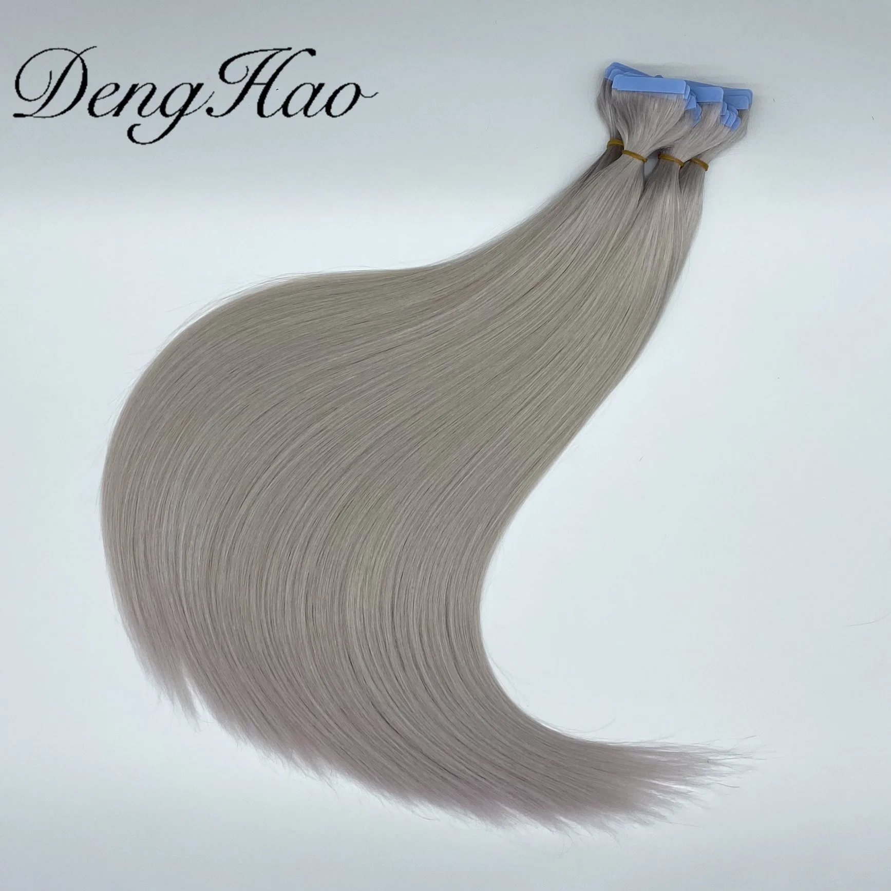 Cinta de pelo mayorista Extensiones de pelo sin procesar 100% de productos de cabello humano