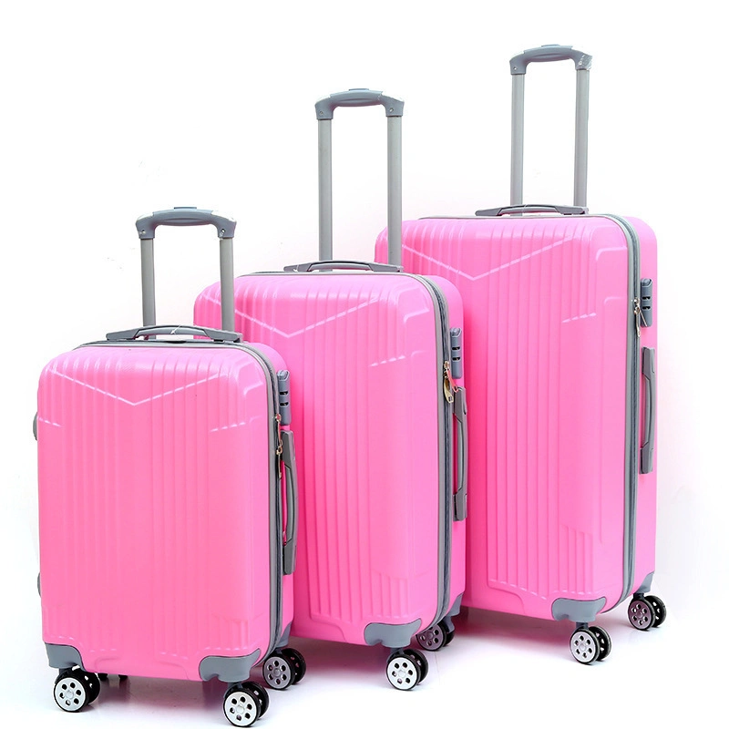 Valise à roulettes en ABS à prix réduit bagages de voyage ensembles de bagages de voyage ensemble de valise à roulettes 3 pièces