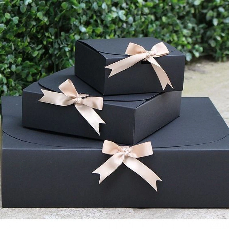 White Box Gift Box Gift Bag Birthday Gift Box Square Size High Heels Shirt Packaging Gift Box