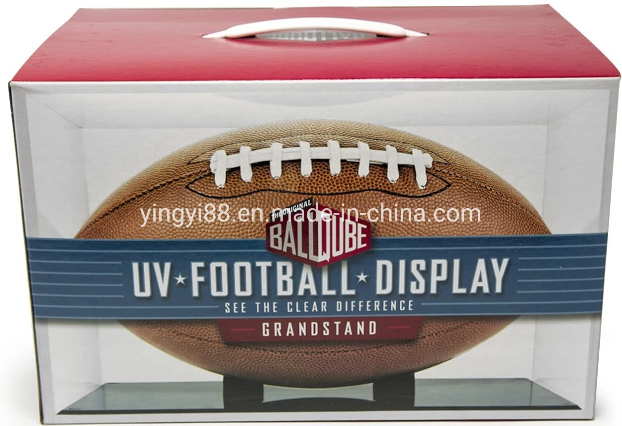 Hot Selling Transparent Acrylic Football Display Case