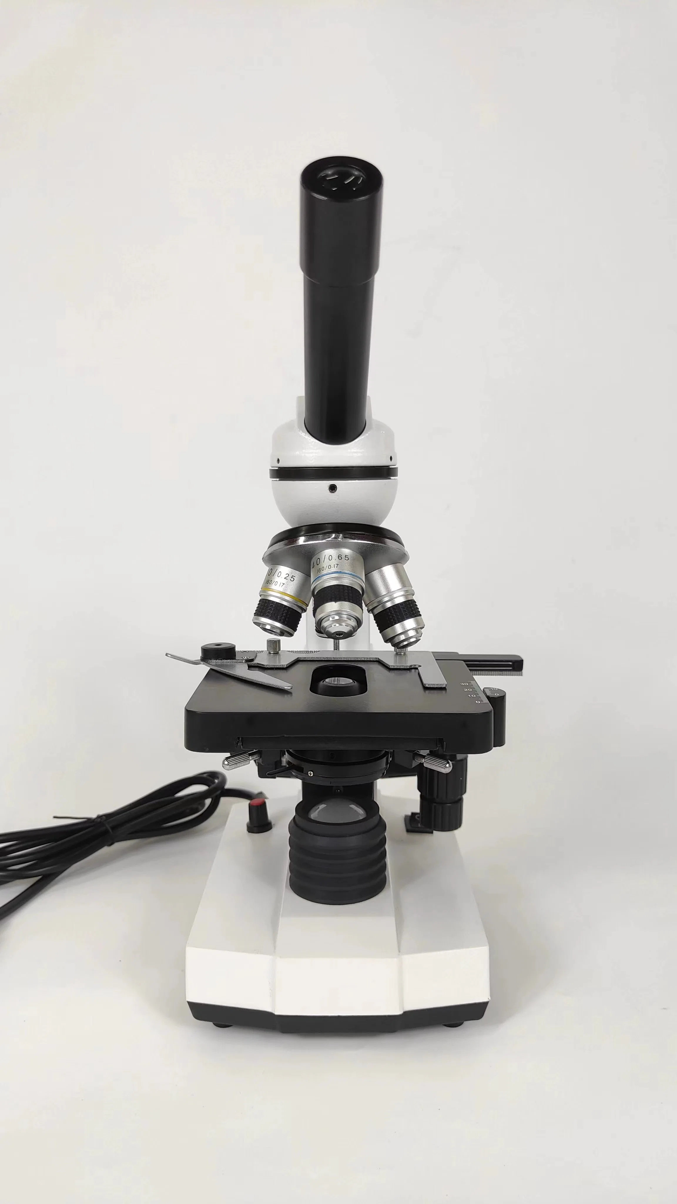1600X Monocular Biological Student Microscope Xsp-104 Lab Instrument