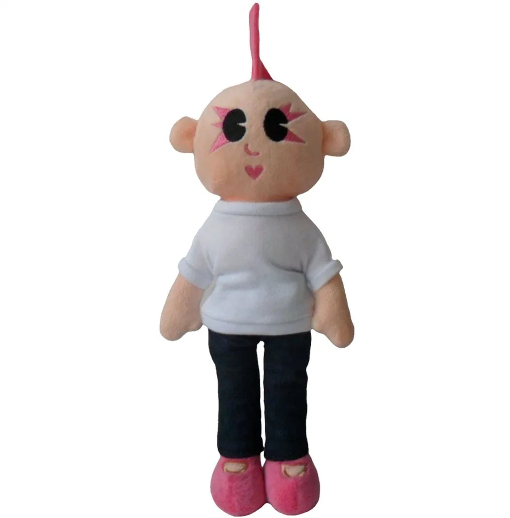 Mayorista/Proveedors niños Plush personajes Juguetes niños Chica Doll Singer 23cm Muñecas suaves de peluche de peluche