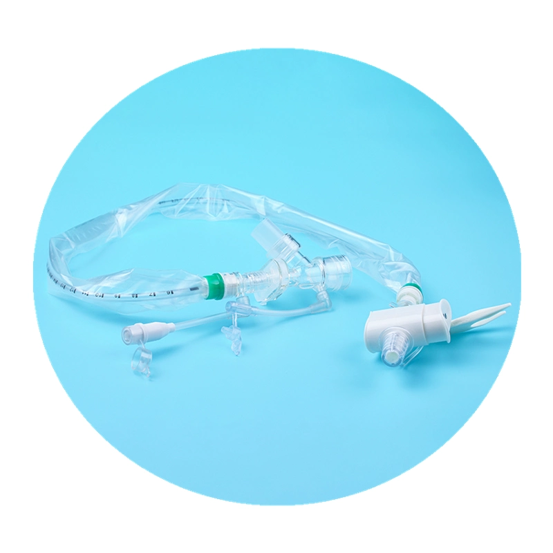 24 Hours 72 Hours Dispsalble Closed Suction Catheter System with Full Sizes