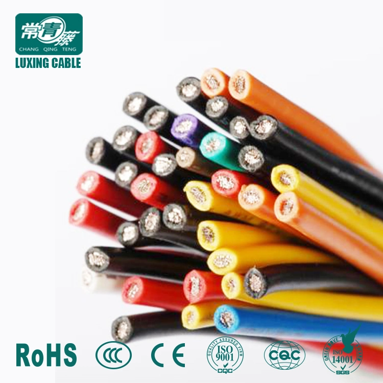 Flexible Copper Rvv Cable 5 Core 4mm Electrical Wire