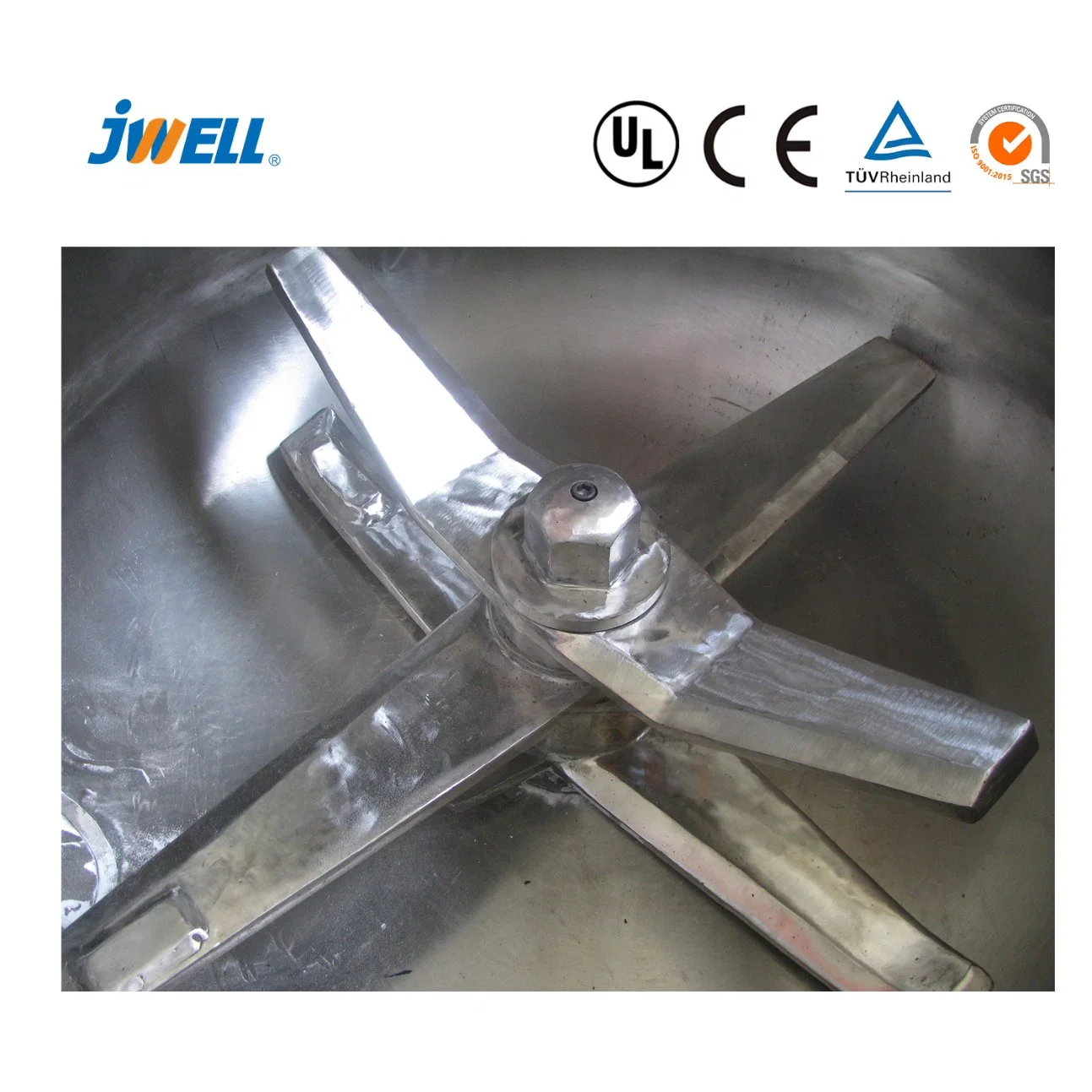 Jwell Machine Plastic Mixer Technical Specification Equipment