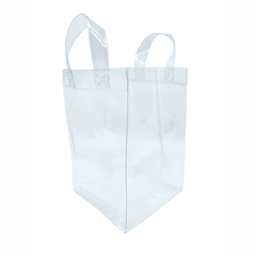 Custom Clear PVC Waterproof Beer Wine Gift Bag