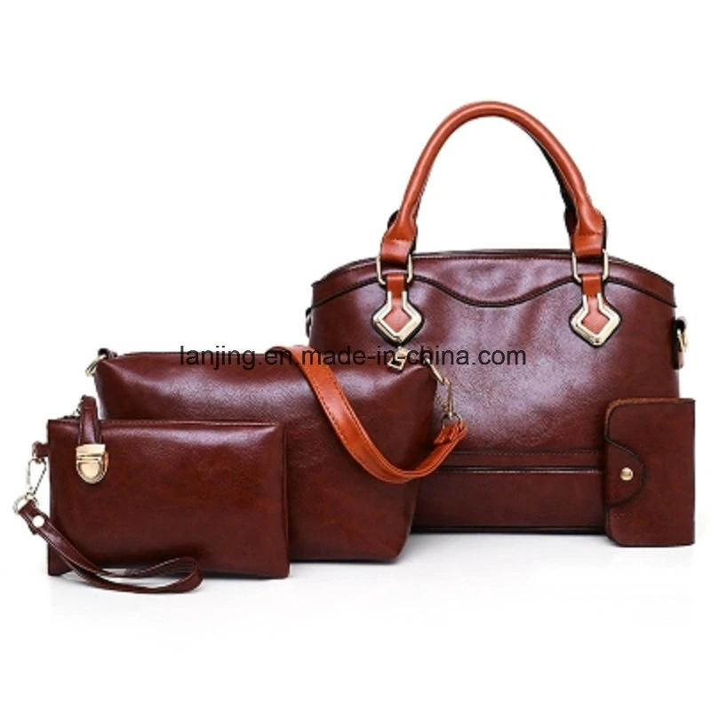 Noble et elegent Fashion femmes ensemble de sacs de pu Lady Hanbag