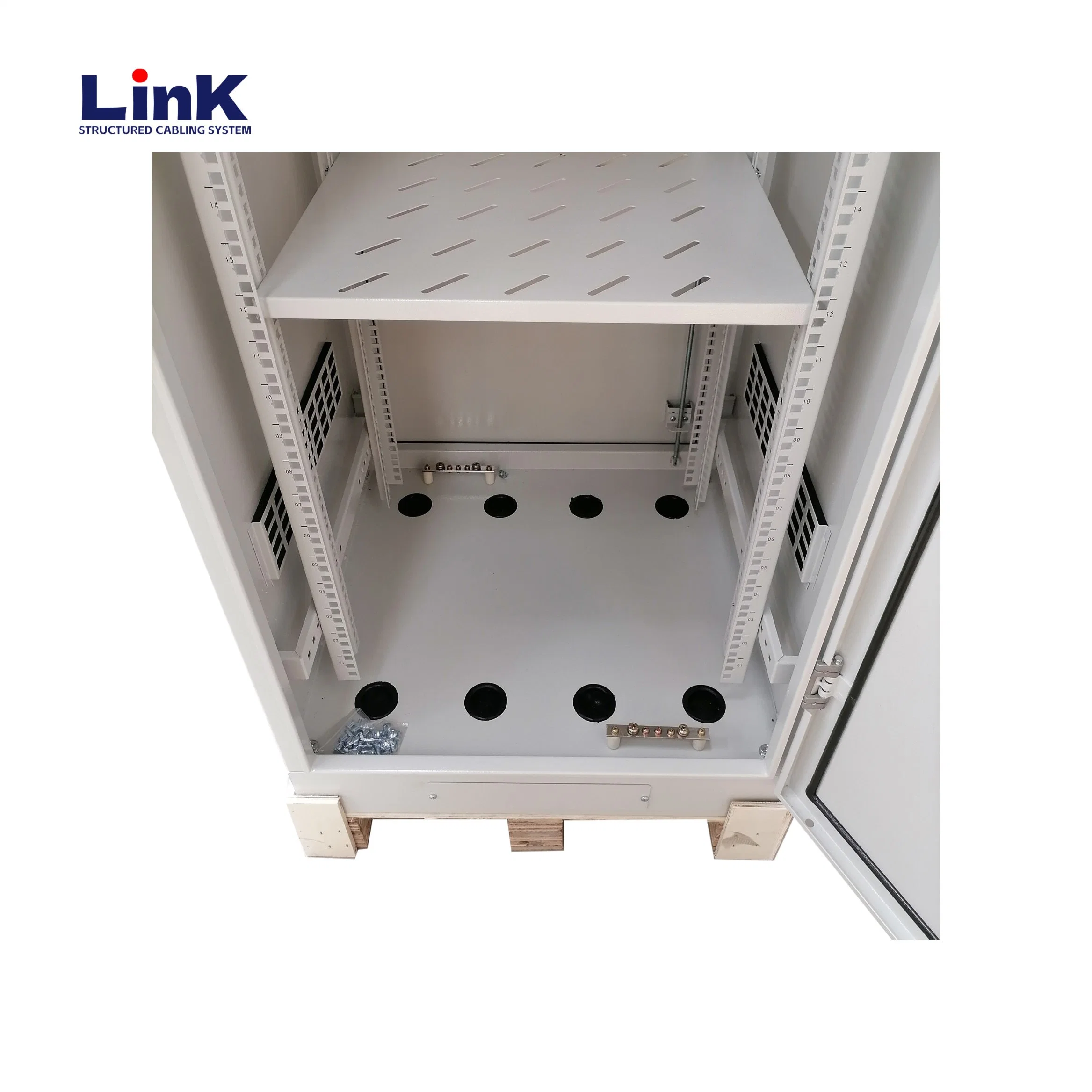 Wall Mount IP55 Outdoor Telecom Cabinet with Fan