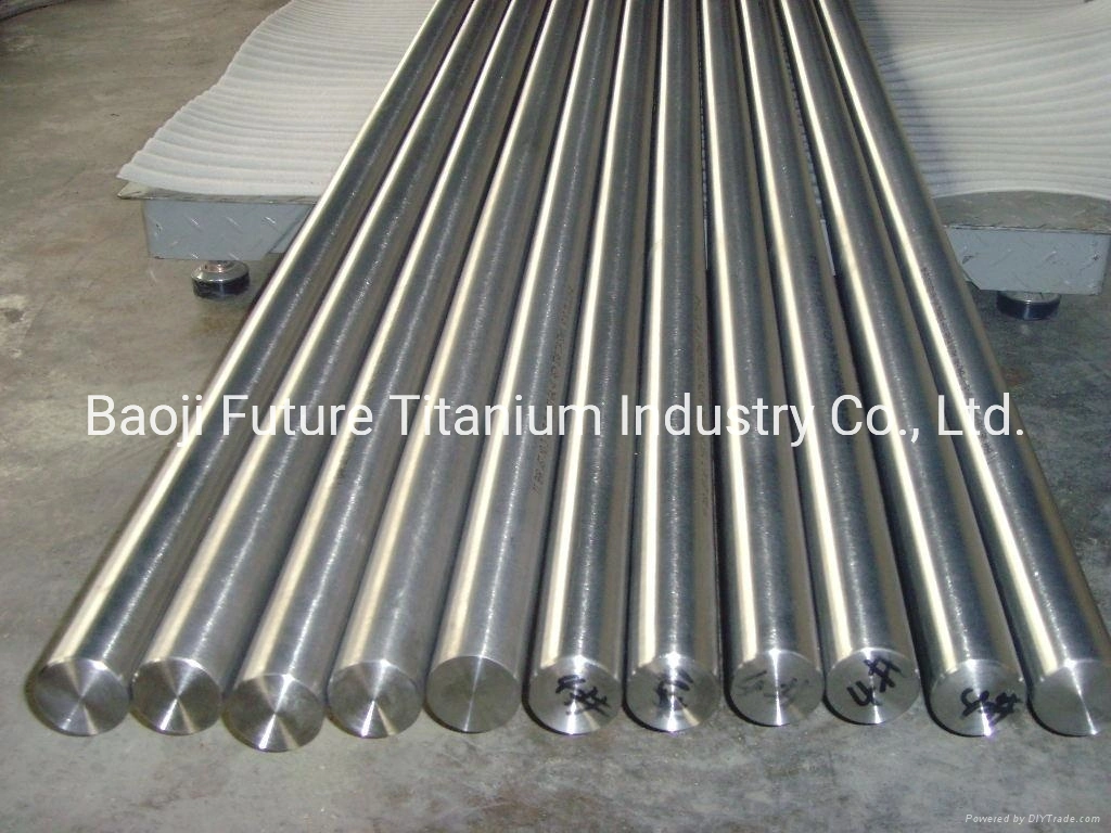 Titanium Alloy Bar / Rod ASTM B348 Pure Titanium Price Per Gram Gr1 Gr2