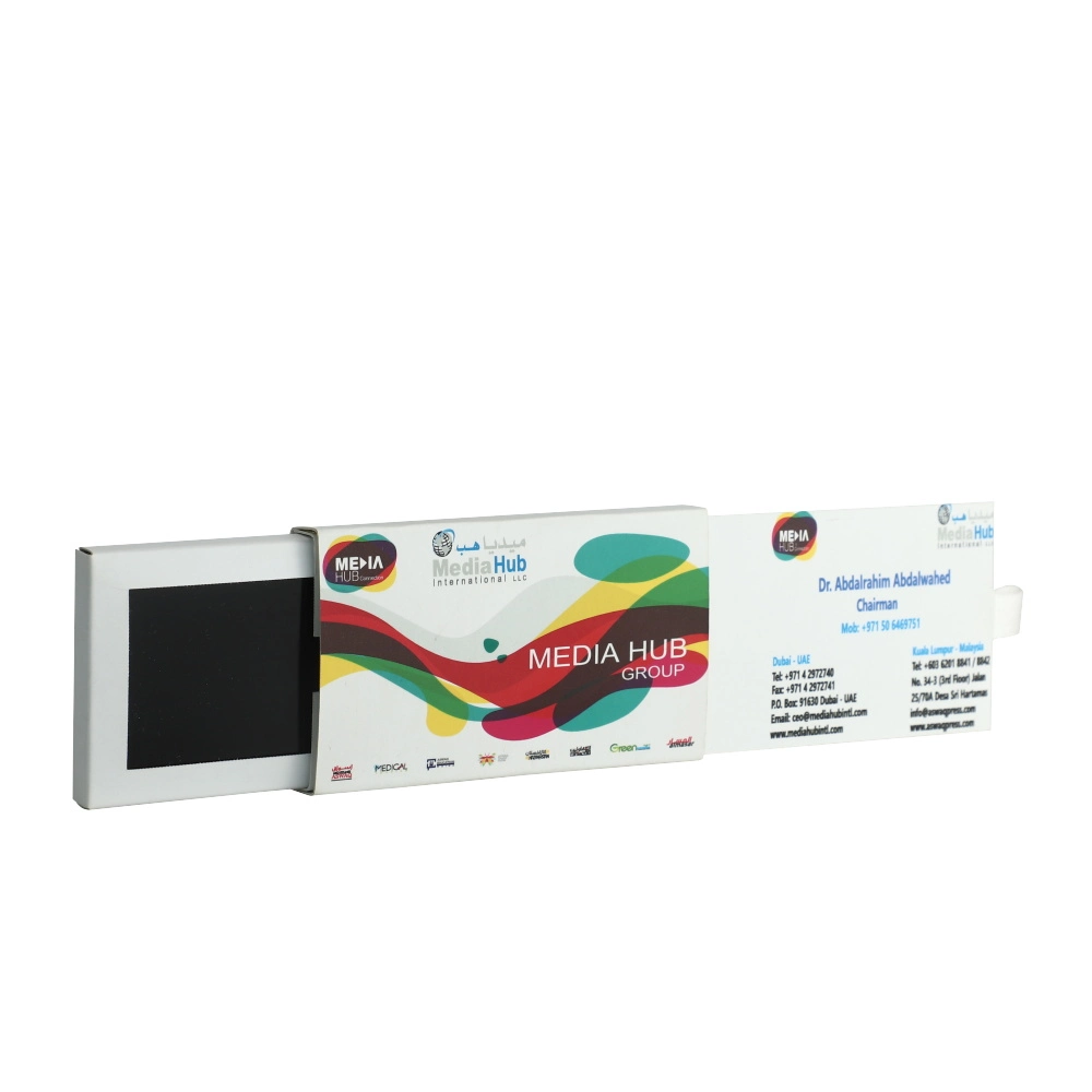 Digital LCD Screen Video Business Gift Card