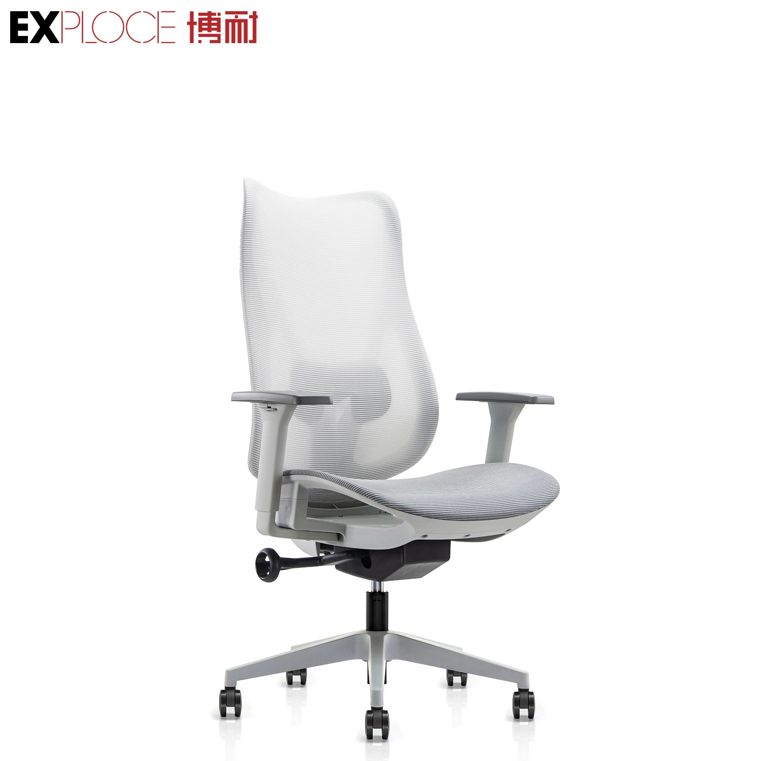 Chaise d'ordinateur de jeu en plastique moderne pivotante pour la maison Bureau du président exécutif Mobilier OEM