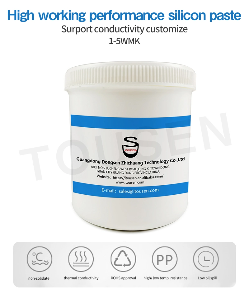 High quality/High cost performance  Tousen Silicone Thermal Grease for PCB/CPU /LED