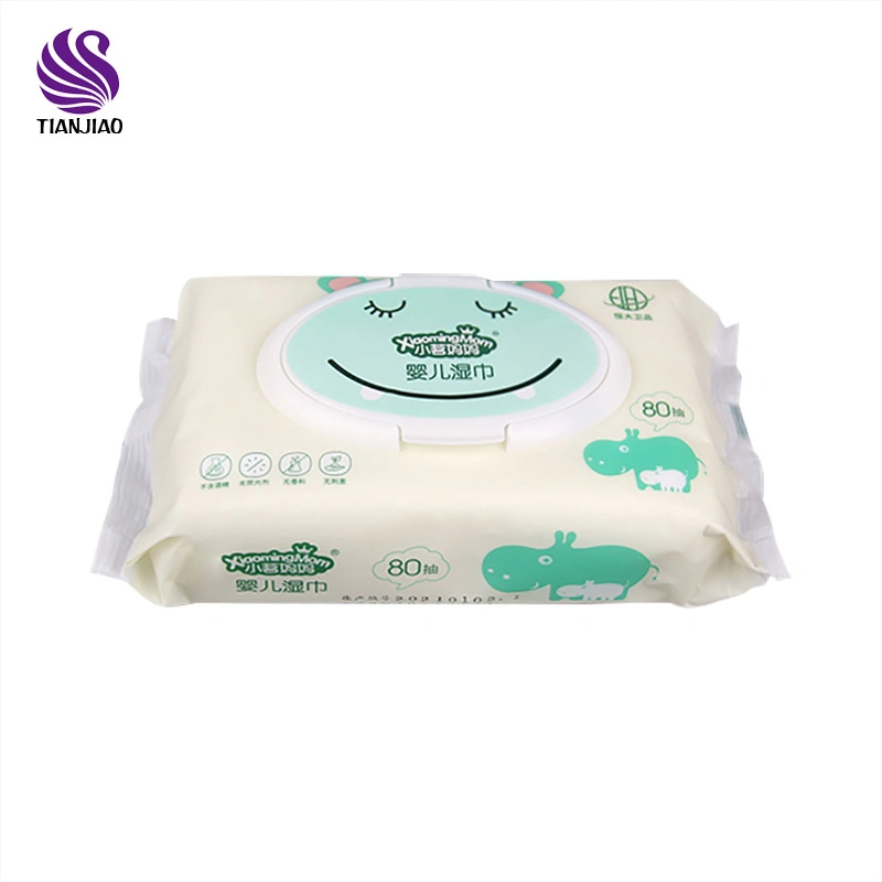 Logo Customized Skin Care Baby Wet Wipes Without Alcohol