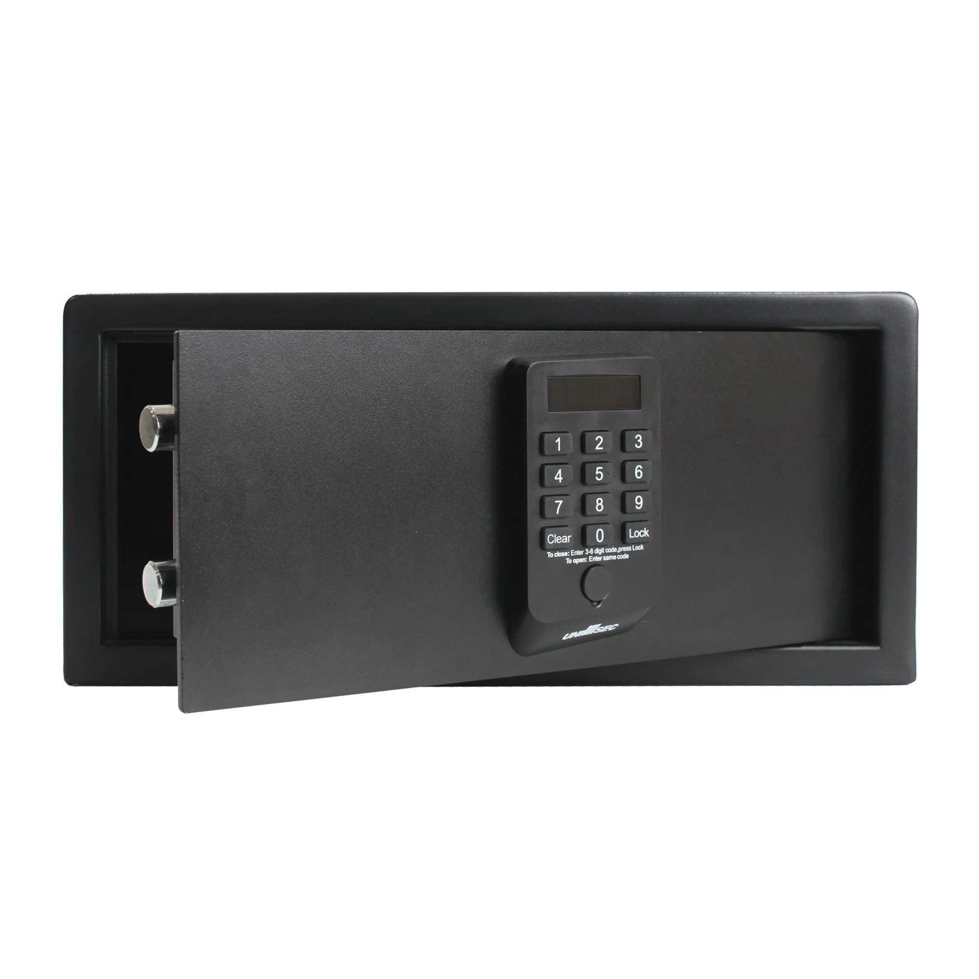 Uni-Sec Competitive Price Hidden Wall Safe Socket Europe Wall Deposit Digital Security Safe Box Factory in China (USS-2042DFS-B)