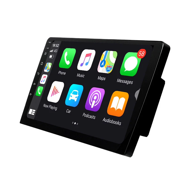 Lecteur vidéo stéréo GPS Android 10.0 à écran tactile universel Radio 9 pouces 2 DIN 2+32g Android car Player