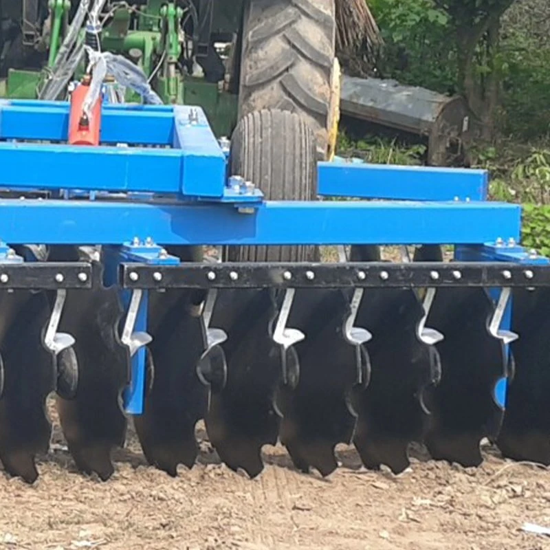 La agricultura la máquina hidráulica para trabajo pesado de la grada de discos de arado de reja Mini Tractor Harrows