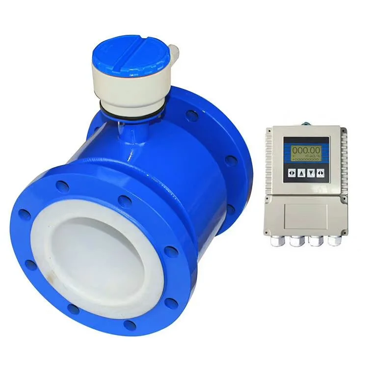 RS485 GPRS Magnetic Electric Sea Water Flow Meter Wireless Communication Sanitary Waste Flowmeter