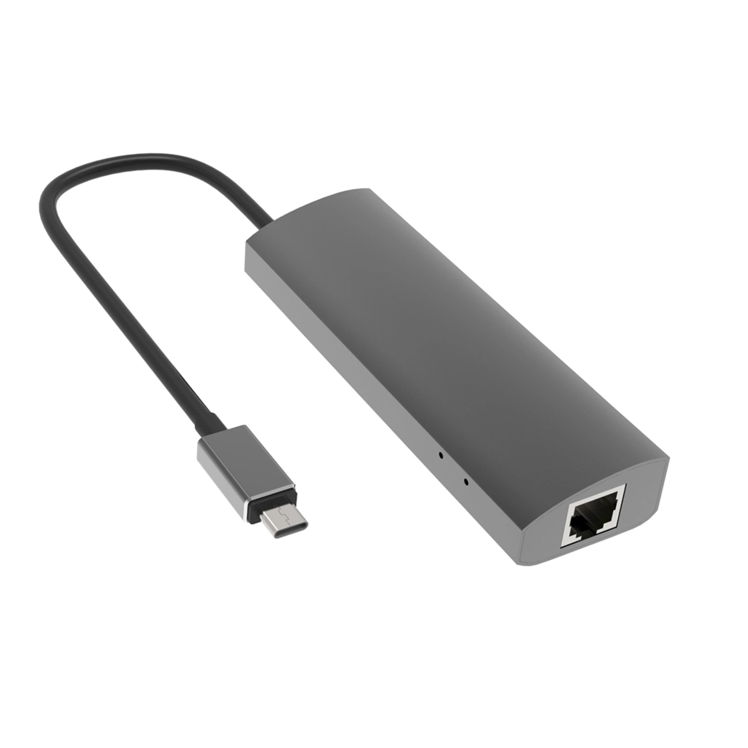 Winstars USB-C 4 Port Gigabit Ethernet USB-a USB-C Aluminum Hub