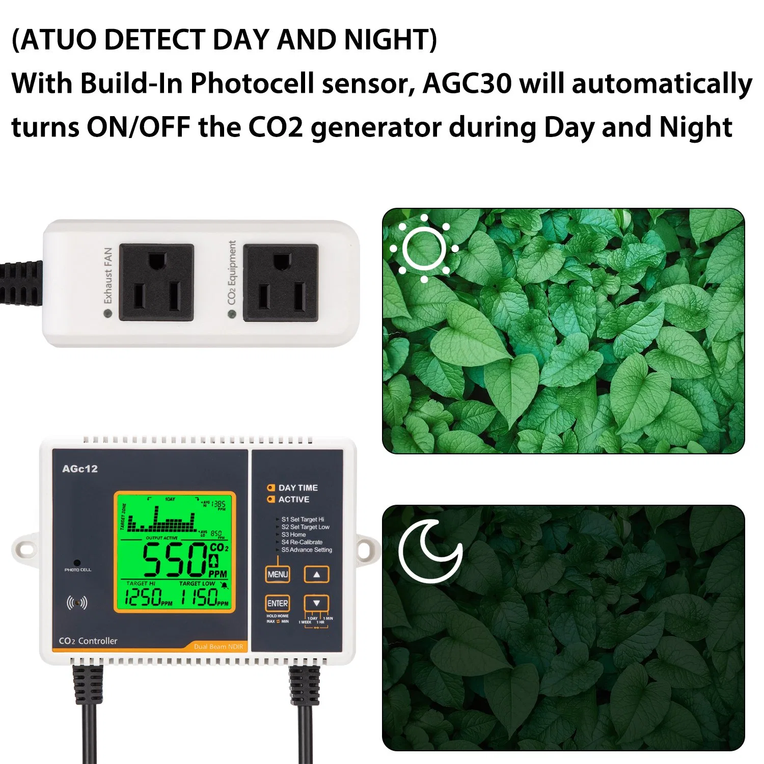 Montagem na parede a concentração de dióxido de carbono para o lar do Detector de qualidade do ar HVAC MEDIDOR DE CO2 portátil