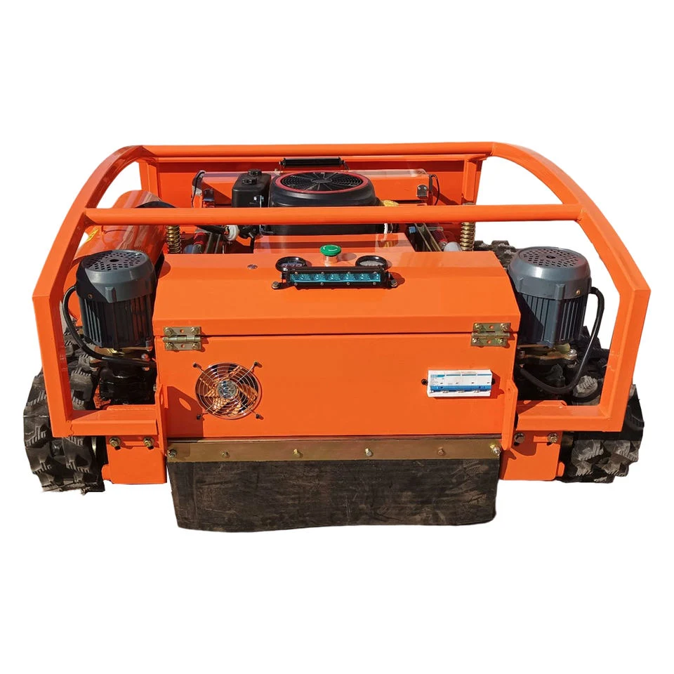 Low Price Gasoline Remote Lawn Mower and Robot Gas Lawn Mower Cutter