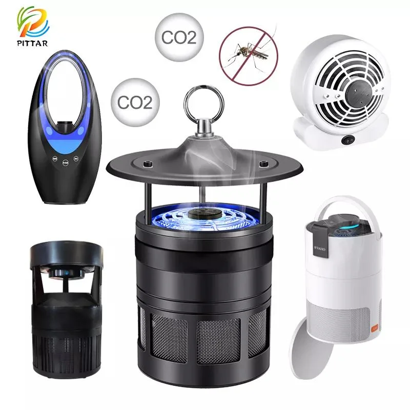 Mosquito Trap with CO2 Attratant Outdoor and Indoor Mosquito Killer Lamp