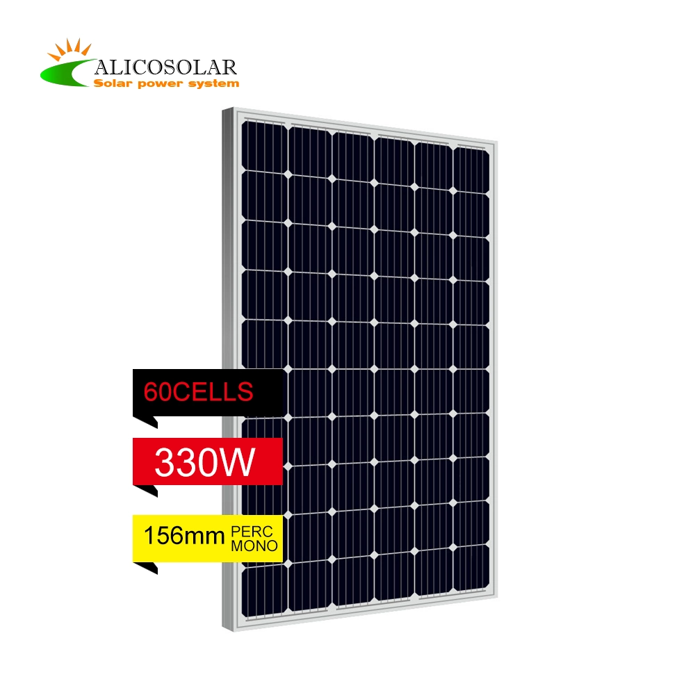 1900 Factory Direct Home Solar Power System Solar Project Mono Perc 320W Grade a Solar Panel with TUV, CE, ISO, Anti-Pid Proof