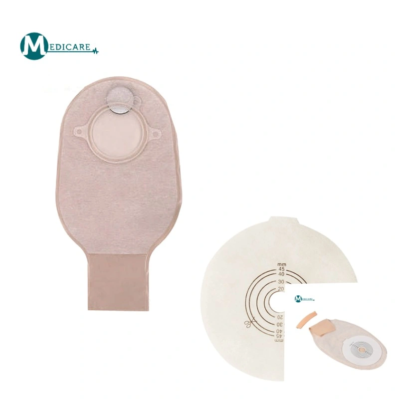 Consommables médicaux 15 mm hydrocolloïde monopièce drainable