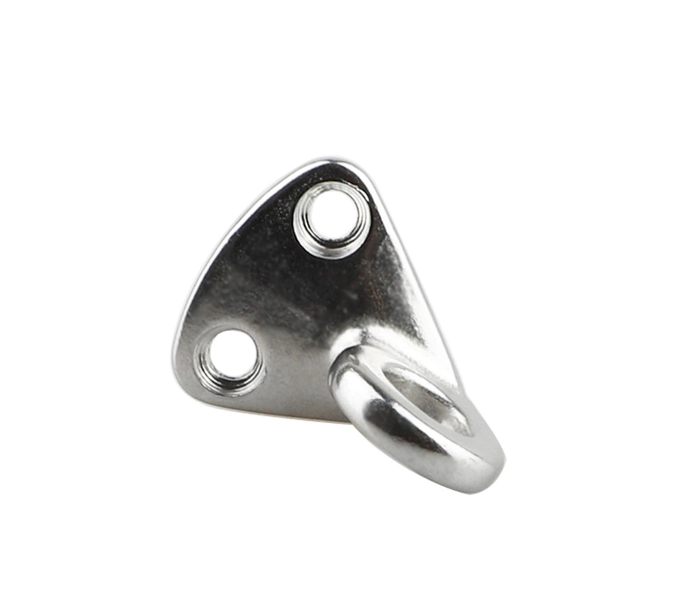 316 Stainless Steel Mini Boat Ship Pad Eye Fender Hook Marine Sailing