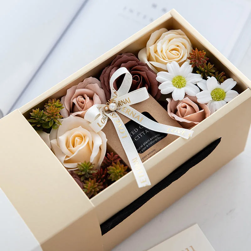 Wedding and Valentine's Day Rose Box Luxury Candle Set 2023