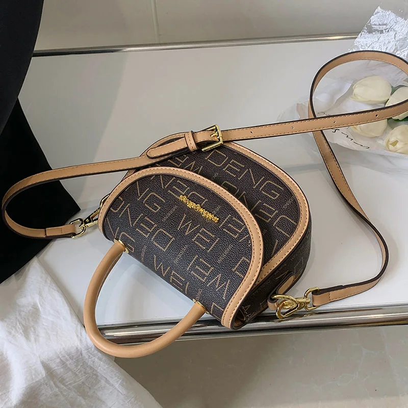 2022 Manufactured Designer Women PU Leather Saddle Handbags