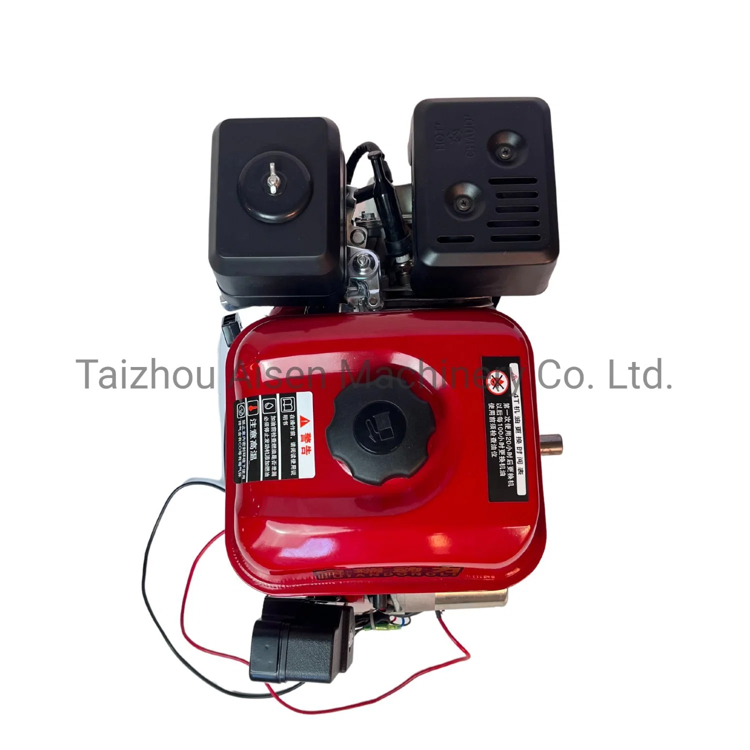 Heavy-Duty 16HP Red Color Water Pump Construction Machinery Parts Portable Gasoline Engine