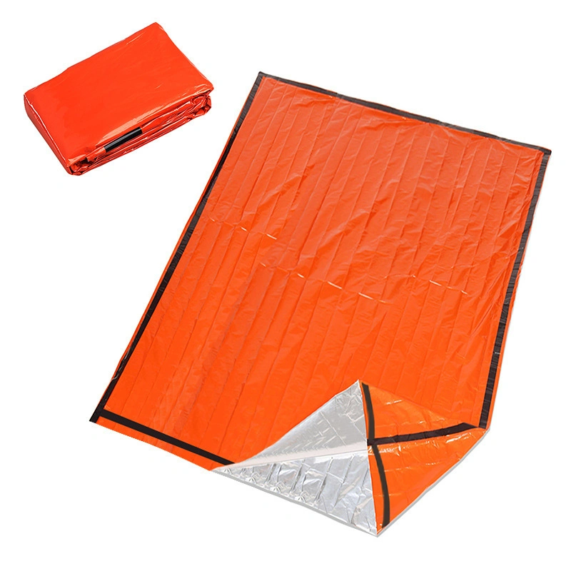 Couverture de couchage d'urgence de survie Sac de couchage thermique pour le camping La randonnée pédestre Wbb16082