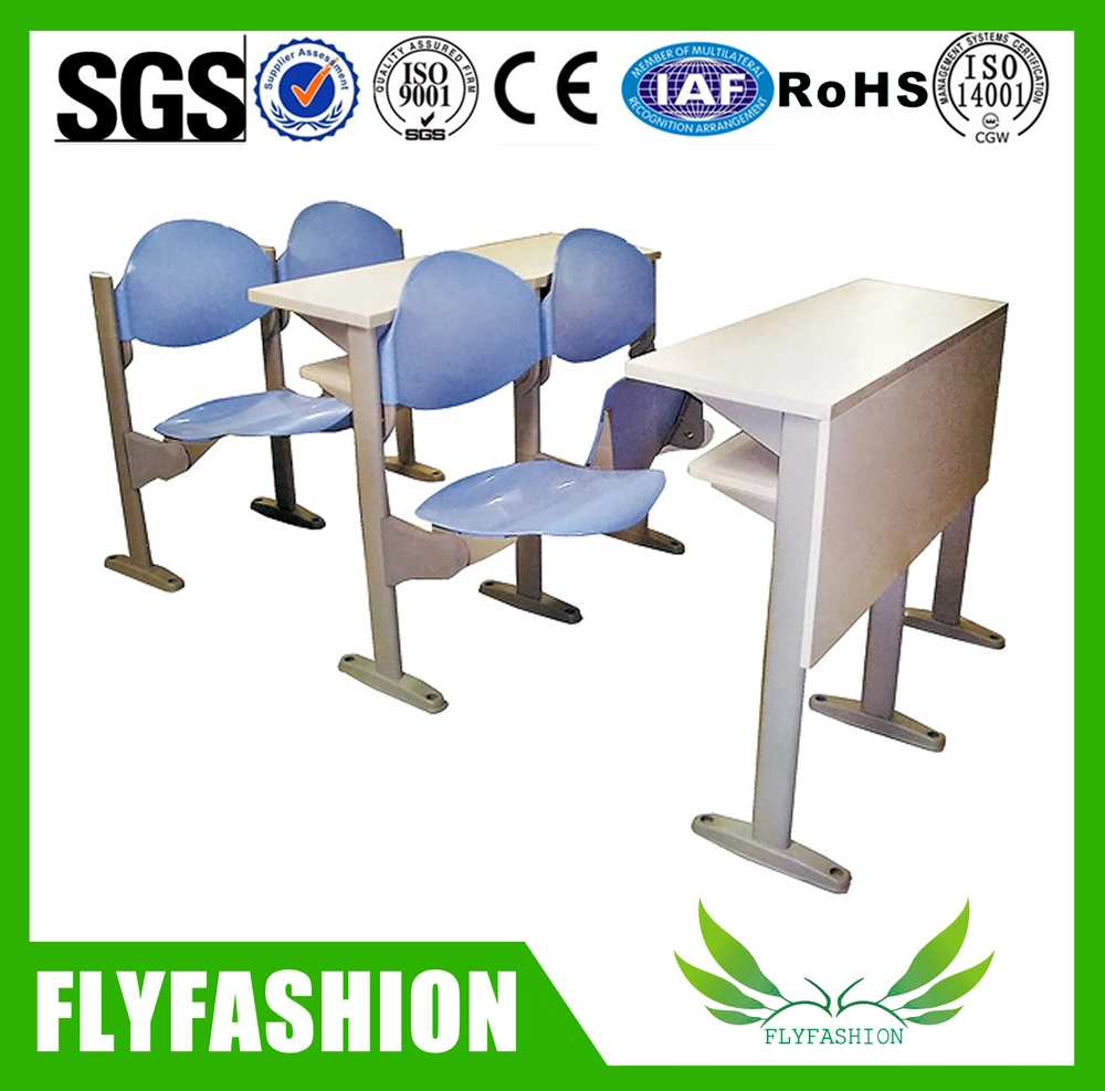 Strong Wooden School Furniture Table with Folding Chair (SF-03H)