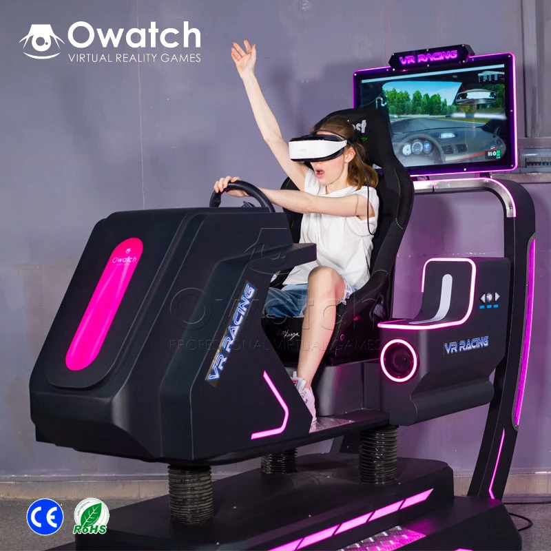 Owatch 360 Vision Crazy Speed Car Arcade Rides Virtual Reality Driving Simulator