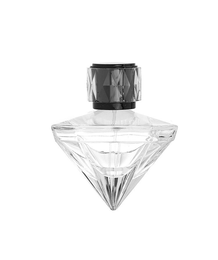 China Perfume Packaging 70ml Perfume Glass Bottle with Cap