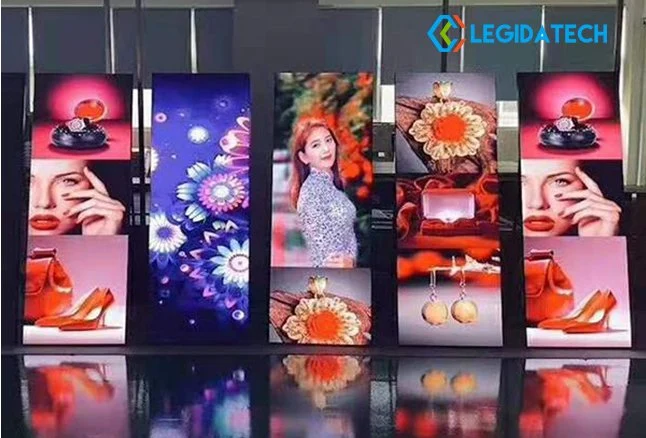 Indoor Digital LED Posterp1.8 P2 P2.5 Mirror Poster LED Screen Display