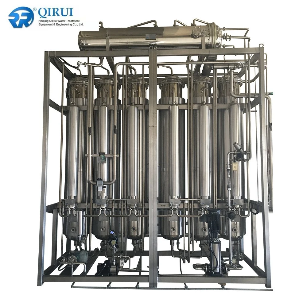 Multiple Effect Water Distillation Machine System For Pharmaceutical Use WFI