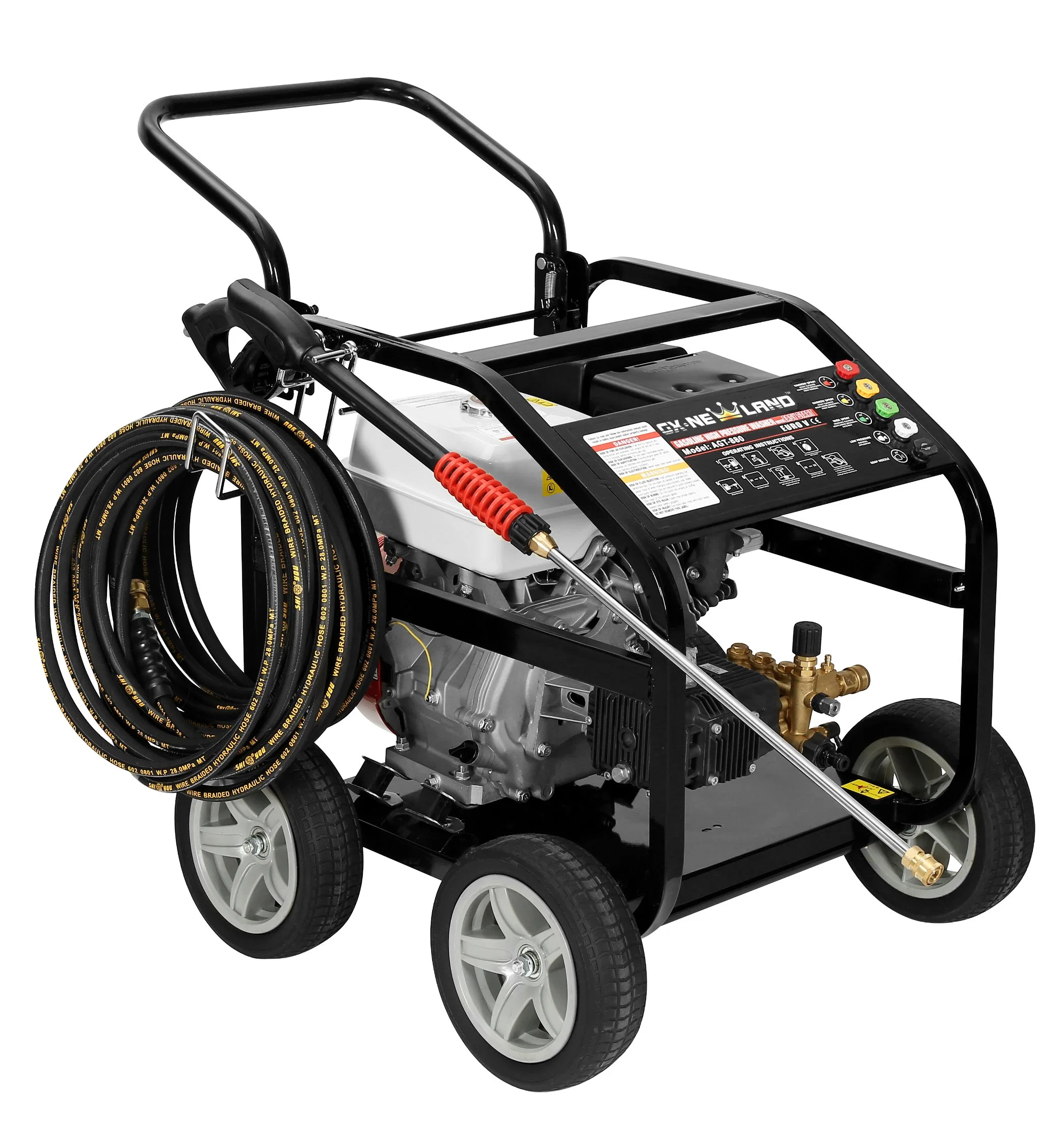 Newland 250b Industrial Washing Machine Gasoline Pressure Washer