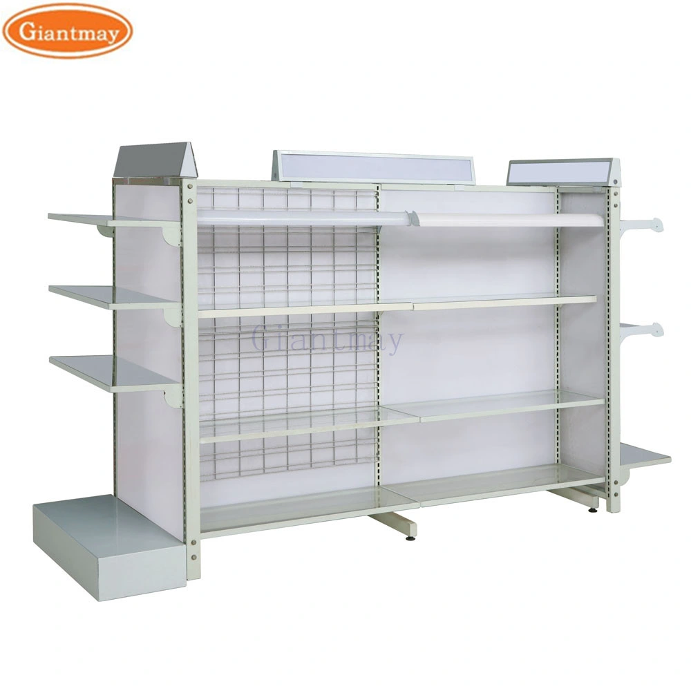 Giantmay Cheap Grocery Supermaket Gondola Wire Stand Shelving Retail Rack Display