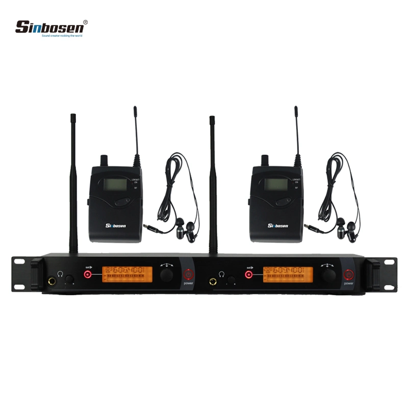 Microfone sem Fios UHF profissional sr2050 Eim intra-auricular sem fios do Sistema do Monitor