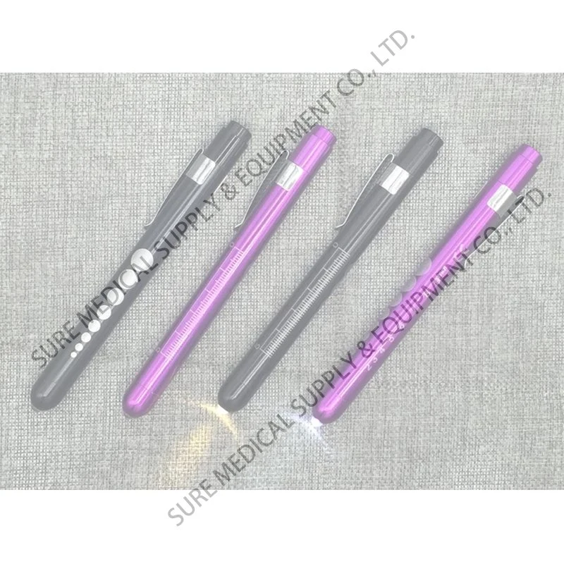 قلم التمريض الرخيص قلم الضوء طبيب الكشاف مخصص فحص القلم الكشاف مصباح ما قبل الضوء