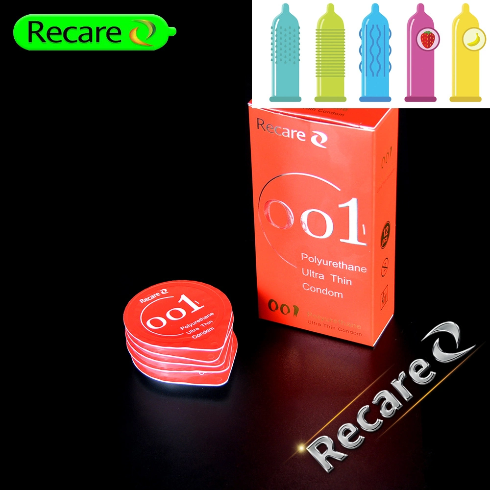 Real Ultra Thin 0.01mm Polyurethane Condoms