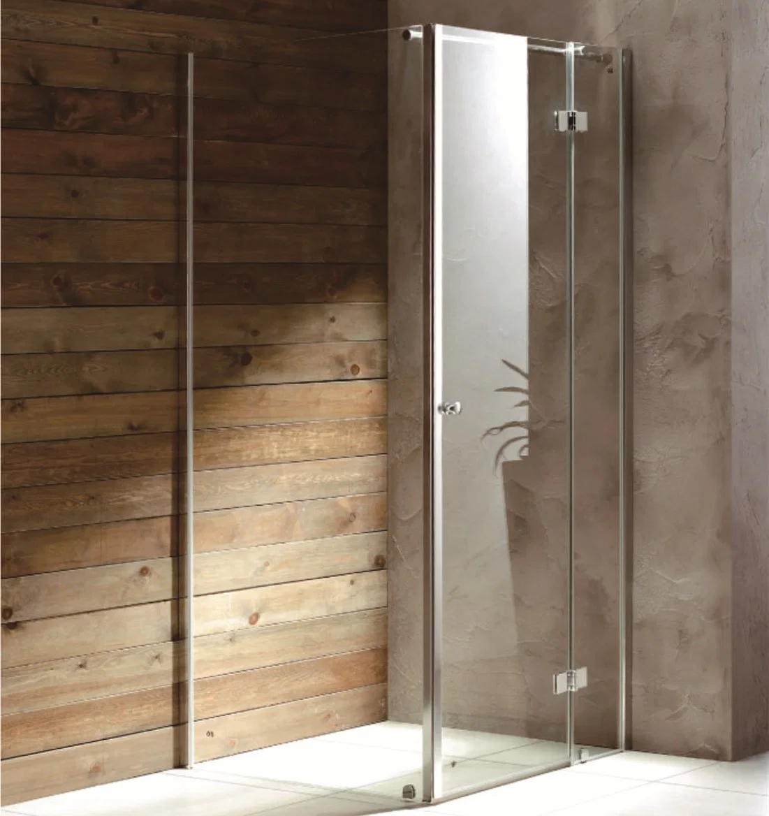 Bathroom Enclosures Hinges 10 mm Tempered Glass Door Shower Room
