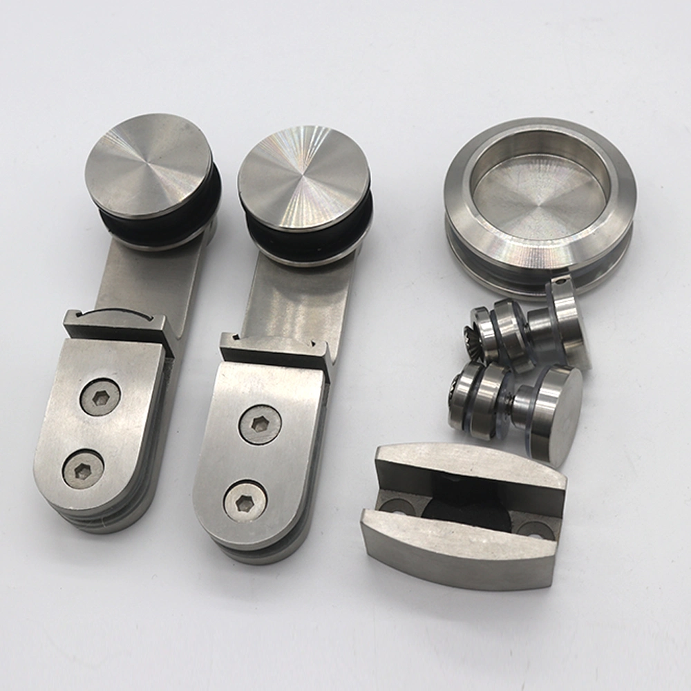 Good Quality Frameless Stainless Steel Shower Glass Door Hardware Series