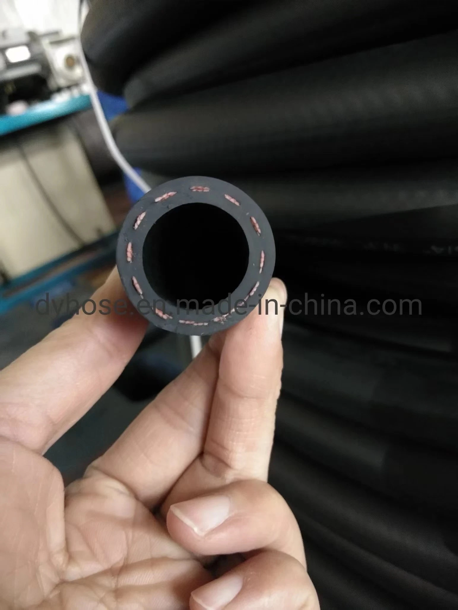 Farm Irrigation Rubber Hose Industrial Air Water Hose Fiber Cord Reinforced Rubber Hose for Water Air