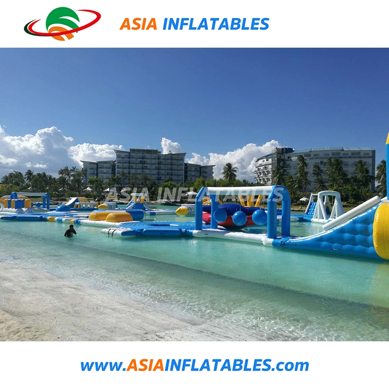 Summer Water Toys Game Inflatable Moving Water Park for Adults