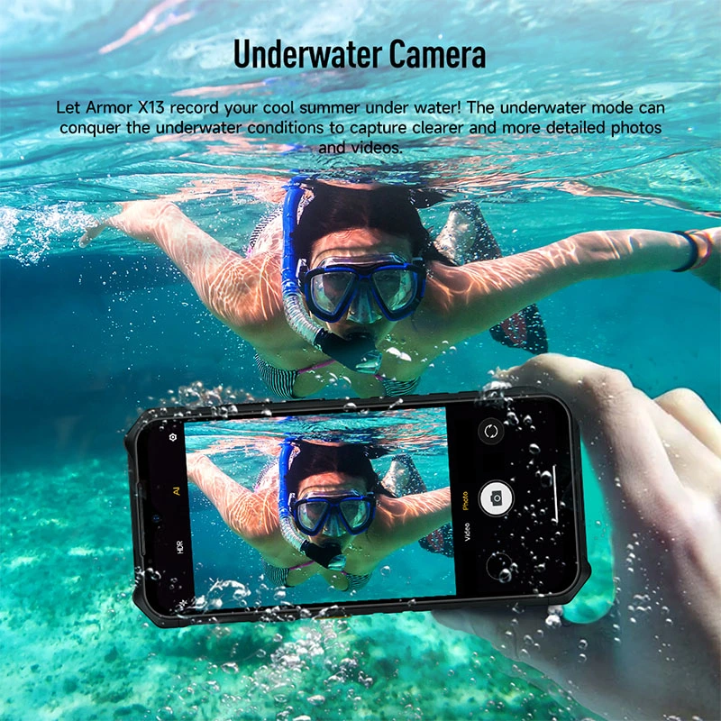 Ulefone Armor X13 6.5inch 6320mA IP68 6GB 64GB Android Rugged Smartphone