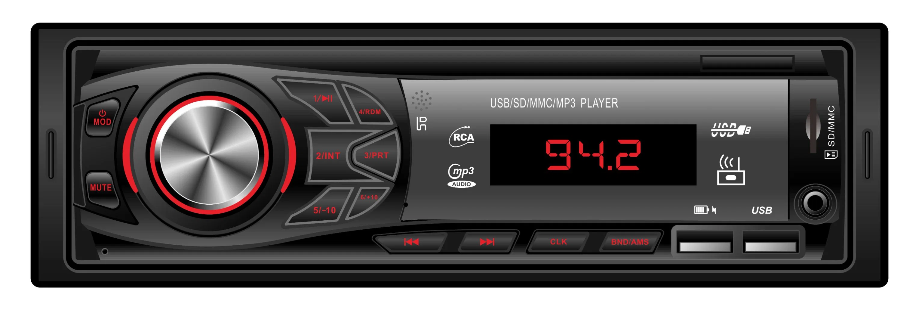 Один разъем DIN Car головного устройства мультимедиа в формате MP3 плеер