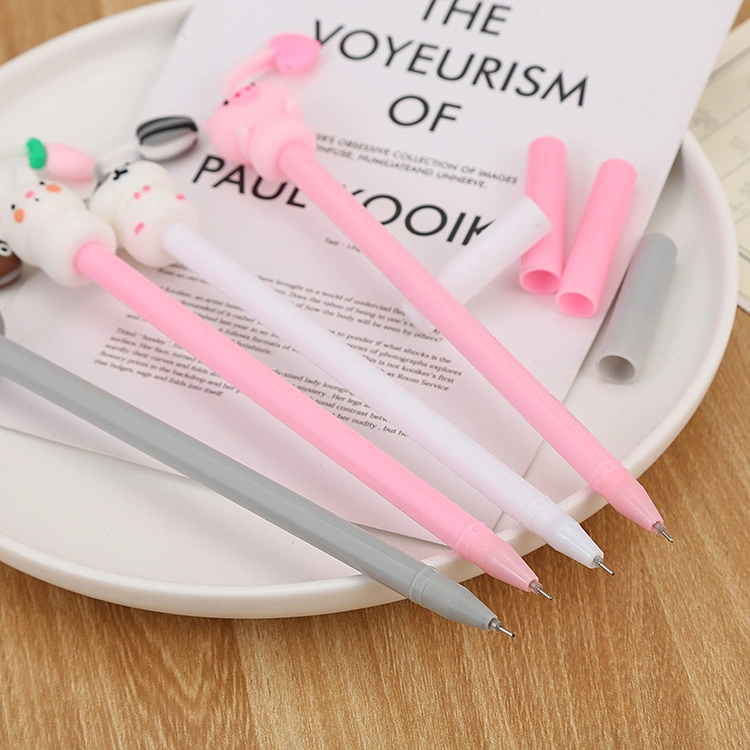 Cartoon Cute with Food Pendant Student Neutral Pen Black 0.5 Neutral Pen